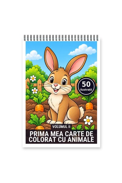 Legendary Gifts Carte de colorat, 50 de ilustrații Prima mea carte de colorat...