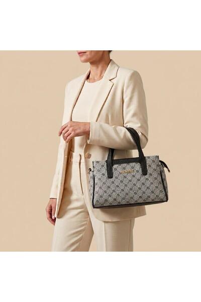 Armine Gray Dotted 436 Women's Hand & Shoulder Bag