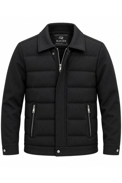 CLASSİCS MEN Ανδρικό παλτό με γιακά Rayyen Slim Fit 7815