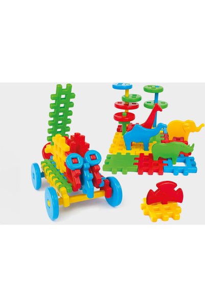 Marioinex Set de construit cu blocuri, Waffle Mix, 50 piese