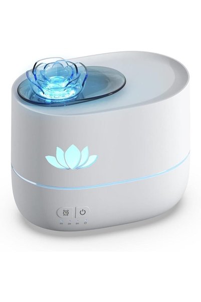 GENERAL Humidifiers For Bedroom Home - Top Fill 350mL Cool Mist Smart Air Hum...