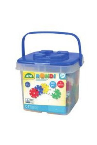 LENA Set constructie 35820, 550 piese, multicolor