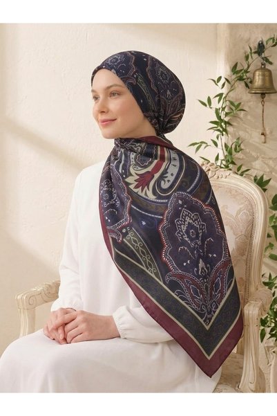 Altınoluk Tekstil Patterned Cotton Soft Shawl Paisley Series