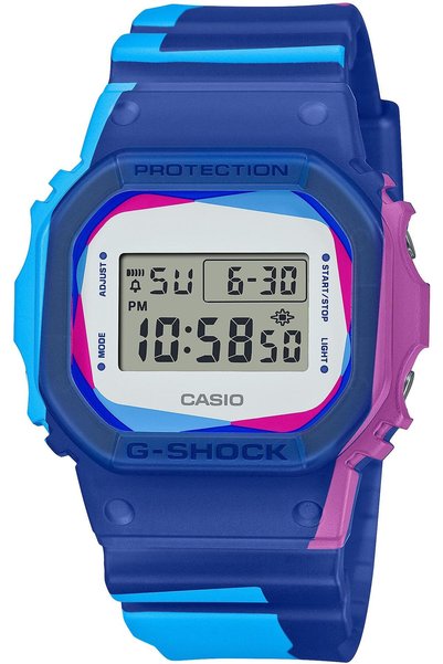 Casio Ceas bărbătesc G-Shock DWE-5600PR-2ER, Cuarț, 43.8mm, 20ATM