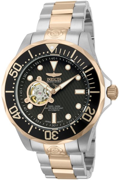 Invıcta Ανδρικό Ρολόι Pro Diver 48727, Κουάρτζ, 37.5mm, 20ATM