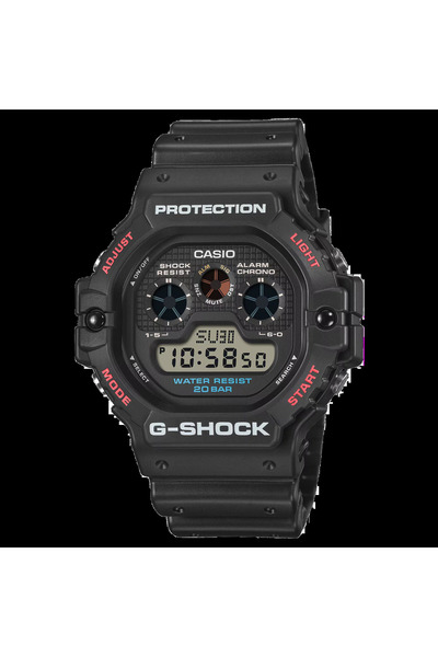 Casio Ceas bărbătesc G-Shock DW-5900-1DR, Cuarț, 46.8mm, 20ATM