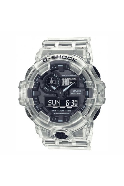 Casio Mens Watch G-Shock GA-700SKE-7AER, Quartz, 53.4mm, 20ATM
