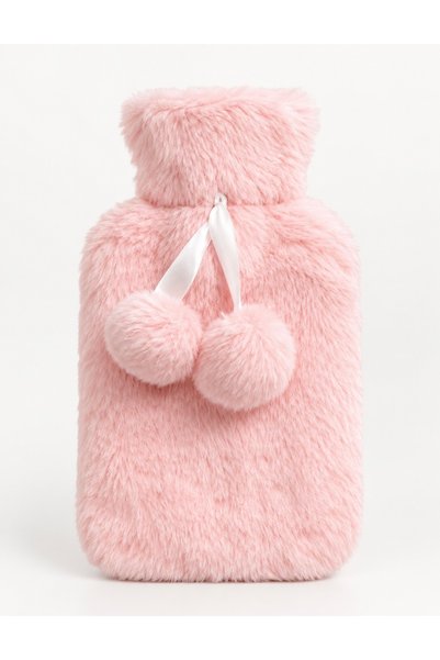 ACELEYOLLA Luxury Pink Mini Hot Water Bag