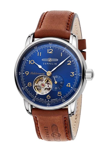 Zeppelin Mens Watch Méditerranée 96663, Automatic, 40mm, 5ATM