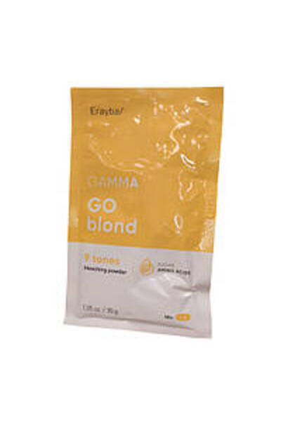 Erayba Eraiba Gama Go Blonde Hair Lightening Powder 9 Color Shades 30 Gr