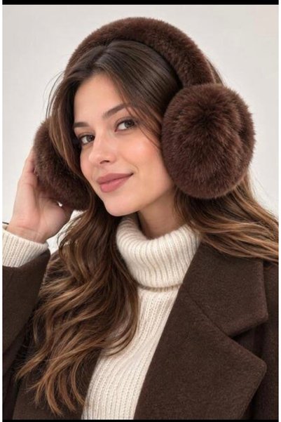 Generic Brand Plush Ear Muffs Foldable Winter Wear