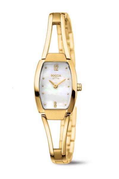 Boccia Ladies Watch 3262-04, Quartz, 19.5mm, 5ATM