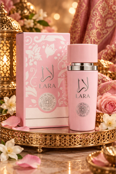 Lara Pink – Oriental Eau de Parfum pentru Femei, Note Fructate de Cireșe și C...