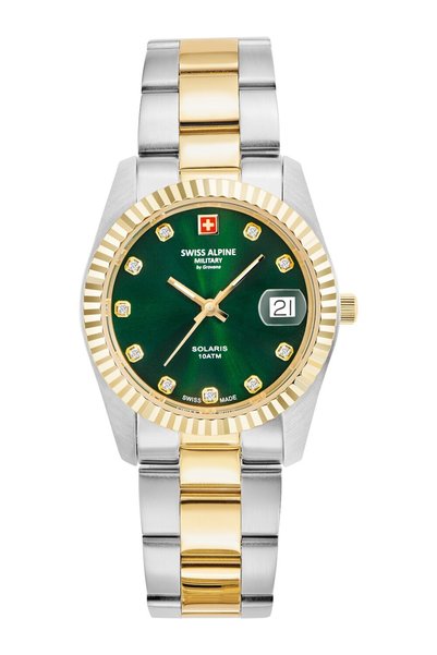 Swiss Alpine Military Ceas de damă Solaris 7716.1144, Cuarț, 34mm, 10ATM