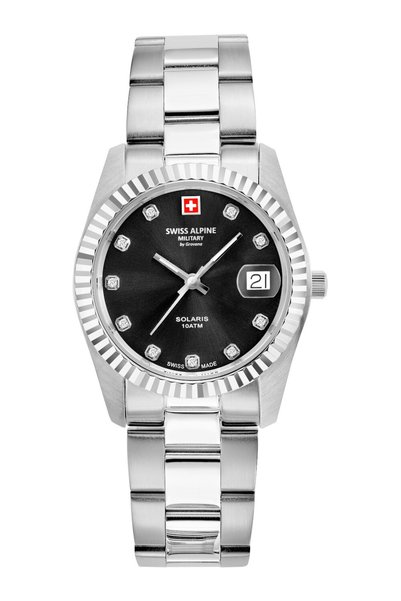 Swiss Alpine Military Ceas de damă Solaris 7716.1137, Cuarț, 34mm, 10ATM