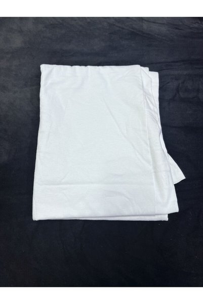 Yiğit Kumaş Single Jersey Fabric, Piece 125X200 cm - White
