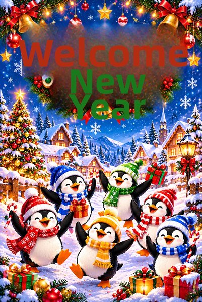 PROMISEBACKDROP2 New Year Themed, Welcome New Year, Photo Shoot, Celebration,...