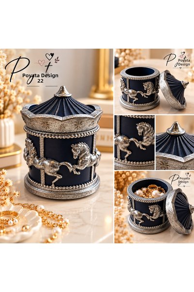 poyata Design Carousel Jewelry Box Organizer