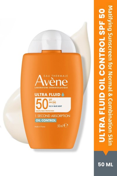 Avene Ultra Fluid Oil Control Spf 50 Sunscreen for Oily Skin 50 ml