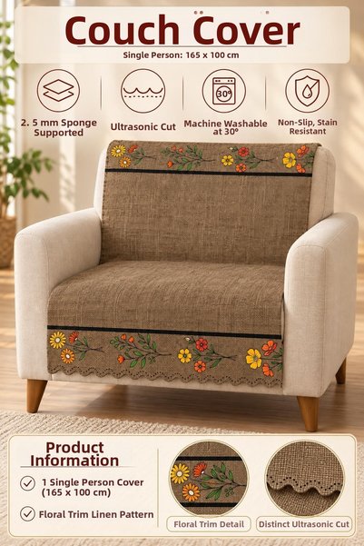 ALANUR Multi-Purpose Velvet Sofa Cover with Non-Slip Sponge 165X100 cm Modern Bohemian Sofa Bed Shawl Picnic Tablecloth Alk1