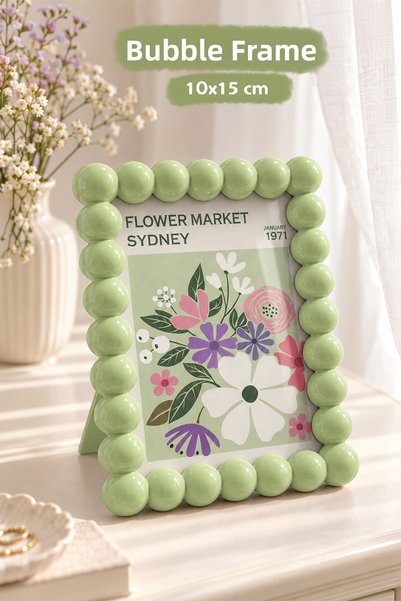 Meleni Home Bubble Frame - Adjustable Photo Picture Hanging Poster Document F...