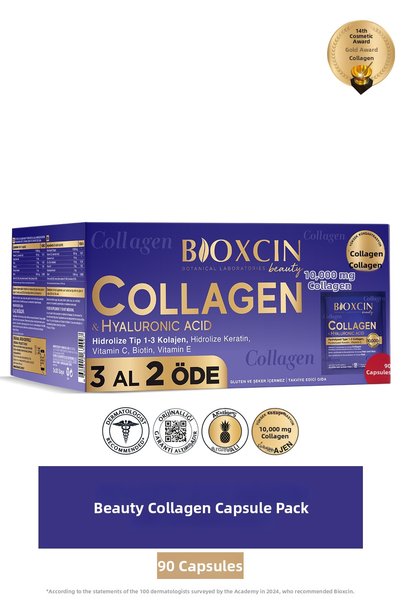 Bioxcin Beauty collagen powder sachet 10,000 mg buy 3 pay for 2 type 1 - type...
