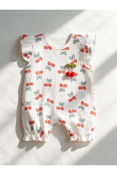 mandalinsbaby KİRAZLI KIZ BEBEK TULUM