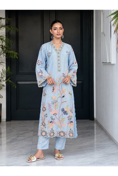 Bazm-A Fashion Atelier LUXURY COUTURE DRESS -2PCS