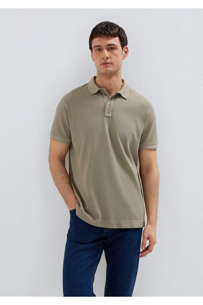 Mavi Khaki Polo Shirt Regular Fit / Normal Cut 0613151-70360
