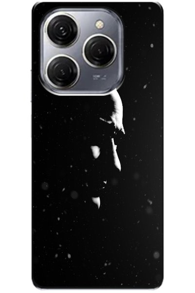 Zebana Tecno Spark 20 Pro 5g Compatible Case Ataturk Silhouette Silicone Case...