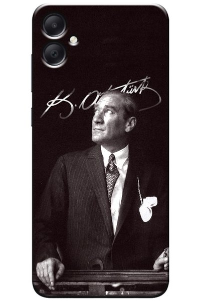 Zebana Samsung Galaxy A05 Compatible Case Mustafa Kemal Atatürk Silicone Case...