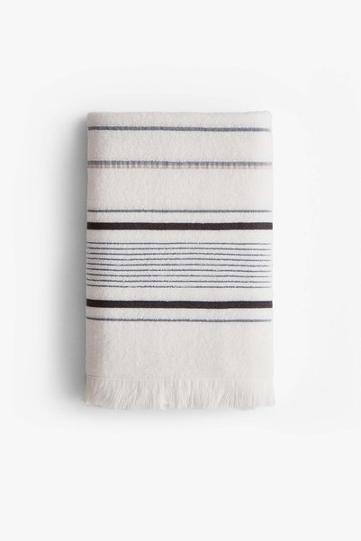 JOJOMIA Dia Shower Towel 100X150 cm Denim 100% Cotton Luxury Soft Textured La...