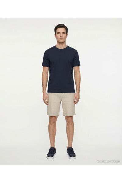 Yargıcı Regular Normal Bel Bermuda/Shorts
