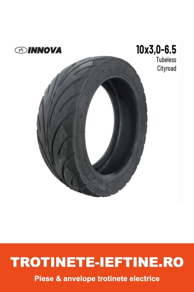 Innova Anvelopă 10×3-6,5 Tubeless Cityroad pentru trotinetă electrică