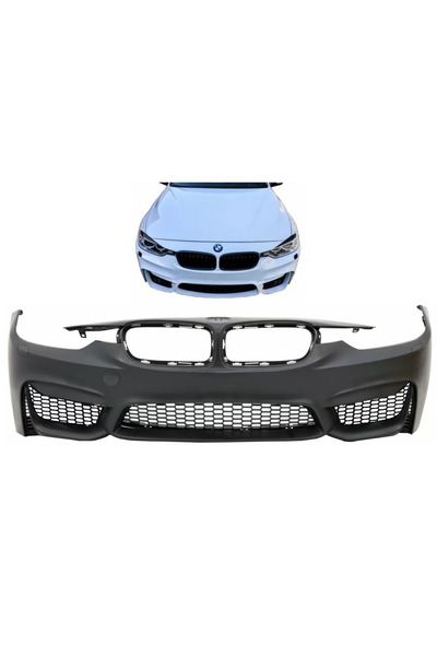 tuningset Bară de protecție față compatibilă cu BMW Seria 3 F30 F31 Non LCI ș...