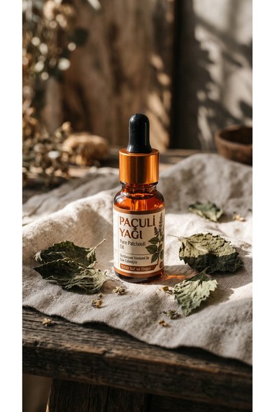 aktarloji 10 مل من زيت الباتشولي العطري / نقي وخالٍ من الإضافات وطبيعي 100%
