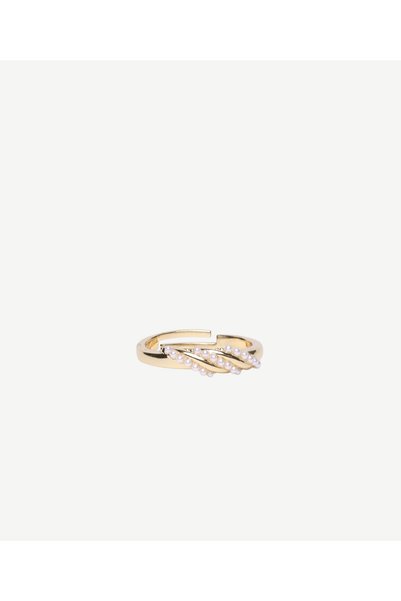 Yargıcı Beaded Gold Ring