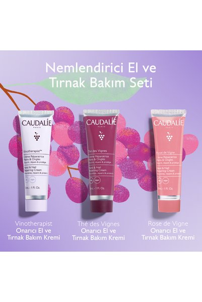 Caudalie El Bakım Kremi Üçlüsü