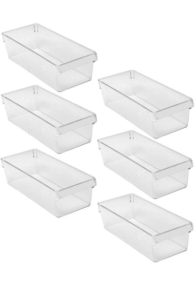 Prima Nova 6-Piece Refrigerator Organizer Set for Inside the Cabinet Storage ...