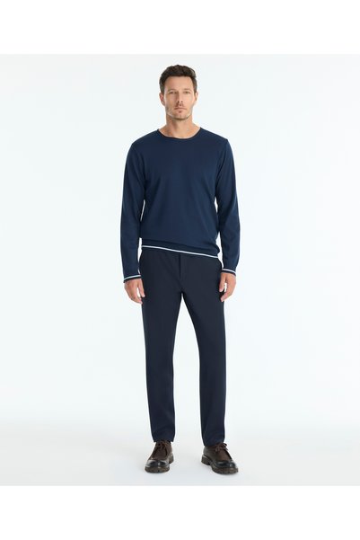 Yargıcı Regular Crew Neck Long Sleeve Sweater