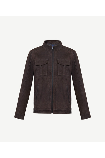 Yargıcı Regular Stand Collar Long Sleeve Jacket
