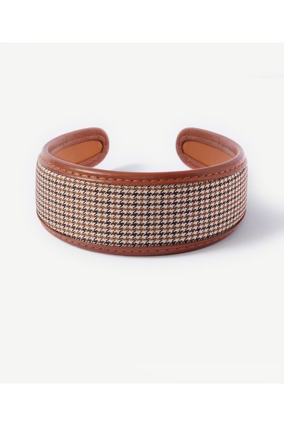 Yargıcı Patterned Fabric Crown
