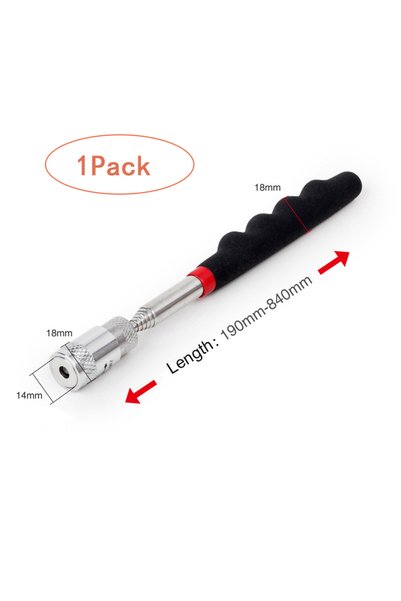 Choice4 8LB with lights Extendable Pickup Rod Stick，Magnetic Picker Mini Port...