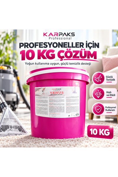 KARPAKS Venüs Halı Koltuk Temizleme 10 Kg