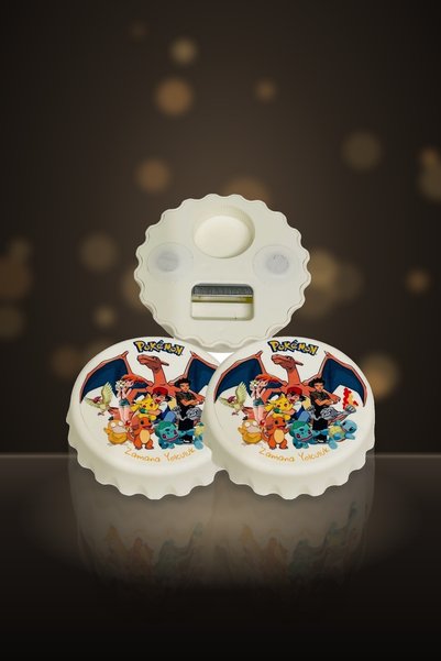 taso8090 (1 Pcs) Pokemon Gray Cabinet Ornament & Opener
