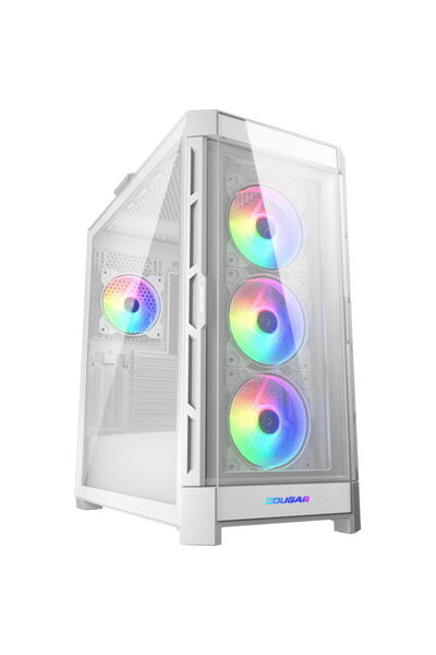 Cougar Carcasă Duoface Pro RGB, Albă