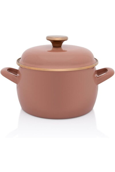 Metalac Oala cu capac Moka Metalacemail/18cm/3.1l