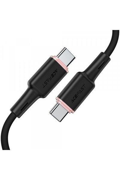 Acefast Cablu Date si Incarcare USB-C - USB-C C2-03, 60W, 1.2m, Negru