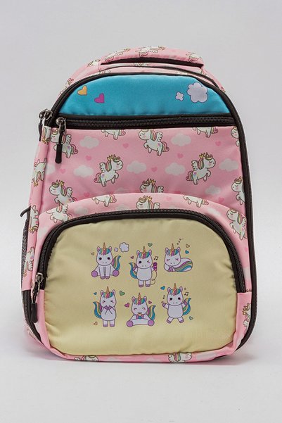 mnpc Unisex Çocuk Unicorn Okul Çantası