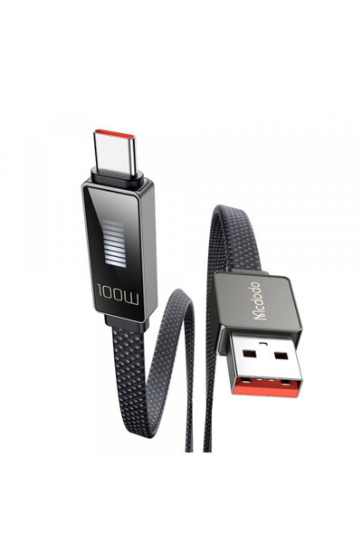 Mcdodo Cablu Date si Incarcare USB-A - USB-C CA-4980 Rythm Display, 100W, 1.2...